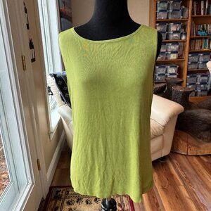 Chico's Travelers Stretch Tank Top Large. Chicos size 2